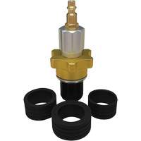 Ensemble d'adaptateur universel pour syst&egrave;me de refroidissement de machine &agrave; fum&eacute;e pour poids lourds/camions St. Lawrence Industrial & Safety Supply
