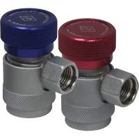 Coupleur rapide manuel R134a c&ocirc;t&eacute; haute pression avec verrouillage de s&eacute;curit&eacute; St. Lawrence Industrial & Safety Supply