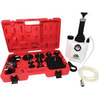 Trousse maître de purgeur de freins sous pression avec adaptateurs St. Lawrence Industrial & Safety Supply