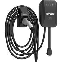 Chargeur r&eacute;sidentiel PulseQ AC pour VE avec mode identification par radiofr&eacute;quence (RFID), 40 A, Niveau 2 CA, Connecteur Type 1 (SAE J1772) St. Lawrence Industrial & Safety Supply