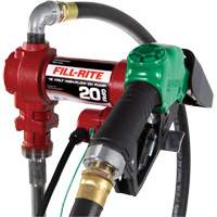 Pompe de transfert de carburant 12 V avec pistolet St. Lawrence Industrial & Safety Supply