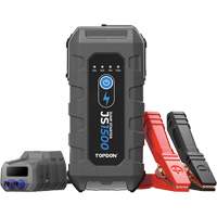 D&eacute;marreur d'appoint, survolteur, banque d'alimentation et lampe de poche JumpSurge1500 St. Lawrence Industrial & Safety Supply