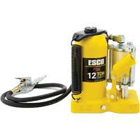 Cric-bouteille de s&eacute;rie Pro, 12 tonne(s), Air comprim&eacute;/hydraulique, 18-1/2" Hauteur &eacute;lev&eacute;e St. Lawrence Industrial & Safety Supply