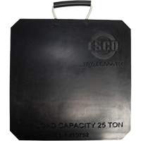 Plaque de support de v&eacute;rin d'une capacit&eacute; de 25 tonnes St. Lawrence Industrial & Safety Supply