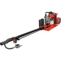 Cric au sol &agrave; faible hauteur, 20 tonne(s) Capacit&eacute;, 8-5/8 Abaiss&eacute;e, 22-3/4" &eacute;lev&eacute;e, Air comprim&eacute;/hydraulique St. Lawrence Industrial & Safety Supply