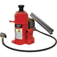 Cric-bouteille hydraulique de hauteur standard, 12 tonne(s), Air comprim&eacute;/hydraulique, 19-3/4" Hauteur &eacute;lev&eacute;e St. Lawrence Industrial & Safety Supply