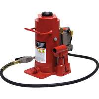 Cric-bouteille hydraulique de hauteur standard, 20 tonne(s), Air comprim&eacute;/hydraulique, 20-1/2" Hauteur &eacute;lev&eacute;e St. Lawrence Industrial & Safety Supply