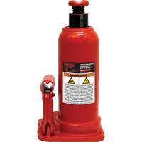 Cric hydraulique &agrave; bouteille avec trou pour manom&egrave;tre, 12,5 tonnes, 18-89/100" Hauteur &eacute;lev&eacute;e St. Lawrence Industrial & Safety Supply