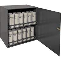 Armoire de rangement pour contenants a&eacute;rosol, Acier, 21-7/8" h x 15-15/16" la x 20-5/16" P, Gris St. Lawrence Industrial & Safety Supply