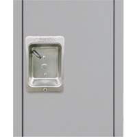 Casiers, 3 niveaux, 12" x 18" x 86", Acier, Gris, D&eacute;mont&eacute; St. Lawrence Industrial & Safety Supply