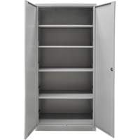 Armoires de rangement Hi-Boy, Acier, 4 Tablettes, 72" h x 36" la x 18" P, Gris St. Lawrence Industrial & Safety Supply