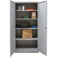 Armoires de rangement Hi-Boy, Acier, 4 Tablettes, 72" h x 36" la x 18" P, Gris St. Lawrence Industrial & Safety Supply