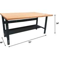&eacute;tabli modulaire industriel, Cap 1000 lb, 72" la x 48" p St. Lawrence Industrial & Safety Supply