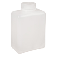 Bouteilles peu encombrantes &agrave; prise facile, Rectangulaire, 32 oz, Plastique St. Lawrence Industrial & Safety Supply
