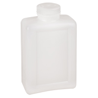 Bouteilles peu encombrantes &agrave; prise facile, Rectangulaire, 64 oz, Plastique St. Lawrence Industrial & Safety Supply