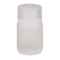 Bouteilles &agrave; large ouverture, Ronde, 1 oz, Plastique St. Lawrence Industrial & Safety Supply