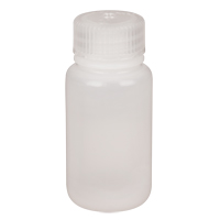 Bouteilles &agrave; large ouverture, Ronde, 2 oz, Plastique St. Lawrence Industrial & Safety Supply