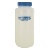 Bouteilles &agrave; large ouverture, Ronde, 32 oz, Plastique St. Lawrence Industrial & Safety Supply