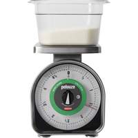 Pelouze Mechanical Portion Control Scale, 5 lbs. / 2.3 kg Cap., 10 g / 0.5 oz. Graduations St. Lawrence Industrial & Safety Supply