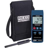 Thermo-hygrom&egrave;tre avec enregistreur de donn&eacute;es, 5% - 95% HR, 32° - 122° F (0° - 50°C) St. Lawrence Industrial & Safety Supply