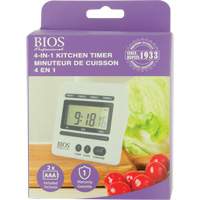 Minuterie de cuisine 4 en 1 St. Lawrence Industrial & Safety Supply