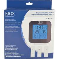 Station m&eacute;t&eacute;orologique sans fil avec 3 capteurs, Sans contact, Num&eacute;rique, 40-158°F (-40-70°C) St. Lawrence Industrial & Safety Supply