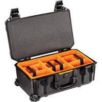 Valise roulante Vault avec s&eacute;parateurs coussin&eacute;s, Mallette rigide St. Lawrence Industrial & Safety Supply