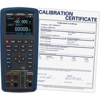 Multifunction Process Calibrator with Calibration Certification, Without Data Logging, Portable, 5 Processes St. Lawrence Industrial & Safety Supply