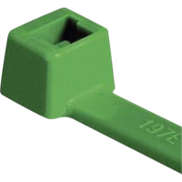 Attaches pour c&acirc;ble PA66 homologu&eacute;es UL, Longueur 4", R&eacute;sistance &agrave; la traction 18 lb, Vert St. Lawrence Industrial & Safety Supply