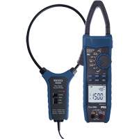 Solar Clamp Meter Kit with 18" Flexible Current Probe, AC/DC Voltage, AC/DC Current St. Lawrence Industrial & Safety Supply