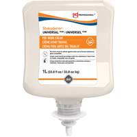 Cr&egrave;me sans silicone &agrave; appliquer avant de travailler Emulsion, Cartouche en plastique, 1000 ml St. Lawrence Industrial & Safety Supply