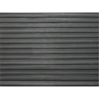 Tapis de vestibule, Couloir, 3' x pi lin. x 1/4", Noir St. Lawrence Industrial & Safety Supply