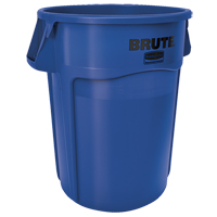 Contenants ronds Brute, Vrac, Poly&eacute;thyl&egrave;ne, 44 gal. US St. Lawrence Industrial & Safety Supply