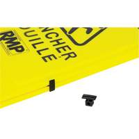 Safety Wet Floor Sign, Bilingual with Pictogram St. Lawrence Industrial & Safety Supply