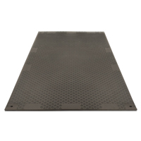 Protecteur de sol d'usage moyen, 4' x 8', Fibre de verre/Polypropyl&egrave;ne, Textur&eacute;, Noir St. Lawrence Industrial & Safety Supply