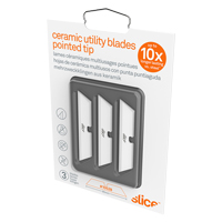 Slice Pointed-Tip Ceramic Utility Knife Blades, Single Style St. Lawrence Industrial & Safety Supply
