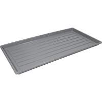 Plateau pour bottes/chaussures humides, Plastique, Gris, 27" lo x 14" la St. Lawrence Industrial & Safety Supply