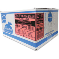 Sacs &agrave; d&eacute;chets de calibre industriel, T-Fort, 36" la x 26" lo, 1,17 mil, Noir St. Lawrence Industrial & Safety Supply