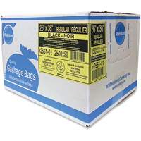 Sacs &agrave; d&eacute;chets de calibre industriel, R&eacute;gulier, 36" la x 26" lo, 0,65 mils, Noir St. Lawrence Industrial & Safety Supply