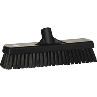 Balai-brosse pour planchers et mur, Crins Ferme, 12", Polyester, Noir St. Lawrence Industrial & Safety Supply