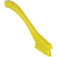 Brosse &agrave; recoins, Soies Ferme, Longueur de 8", Jaune St. Lawrence Industrial & Safety Supply