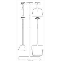 Ultra Aluma-Lite Dry Shadow Board (English Only) St. Lawrence Industrial & Safety Supply