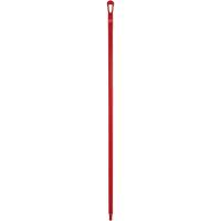 Ultra Hygiene Handle, Broom/Scraper/Squeegee, Red, Ergonomic, 59" L St. Lawrence Industrial & Safety Supply