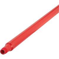 Ultra Hygiene Handle, Broom/Scraper/Squeegee, Red, Ergonomic, 59" L St. Lawrence Industrial & Safety Supply