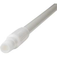 Handle, Broom/Scraper/Squeegee, White, Standard, 59" L St. Lawrence Industrial & Safety Supply