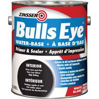 Bulls Eye&reg; Water Based Primer, 3.78 L, Gallon, White St. Lawrence Industrial & Safety Supply