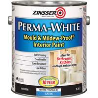 Peinture int&eacute;rieure Mold & Mildew-Proof Perma-White, 3,78 L, Gallon, Blanc St. Lawrence Industrial & Safety Supply
