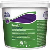 Serviettes Kresto Kwik-Wipes, 130 lingettes, 12" x 10" St. Lawrence Industrial & Safety Supply