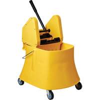 Champ Bucket & Wringer Combo, Down Press, 7.5 US Gal. (30 Quarts), Yellow St. Lawrence Industrial & Safety Supply