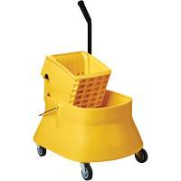 Champ Bucket & Wringer Combo, Side Press, 7.5 US Gal. (30 Quarts), Yellow St. Lawrence Industrial & Safety Supply